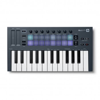 Novation FLKEY Mini - MIDI keyboard dedicated to FL Studio software, 25 keys.