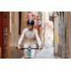 HJC CALIDO PLUS White, Grey Cycling Helmet, PEARL WHITE GREY, Size M