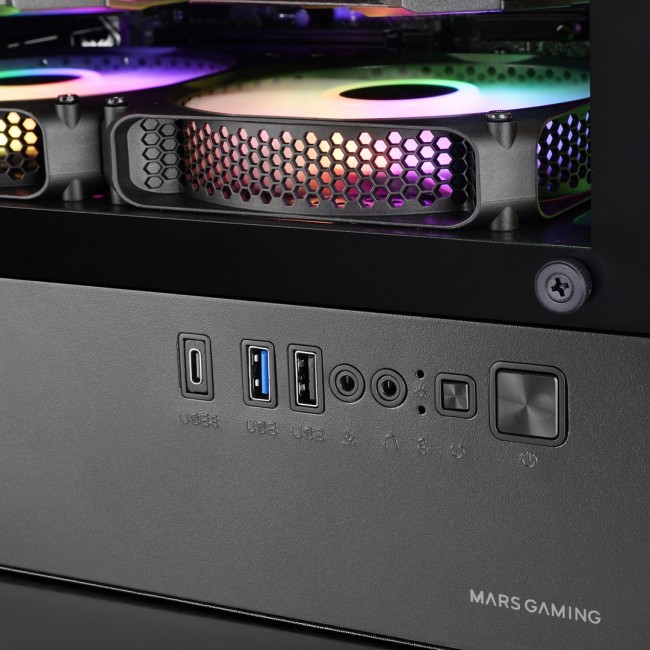 Mars Gaming MCVECTOR computer case Mini Tower Black