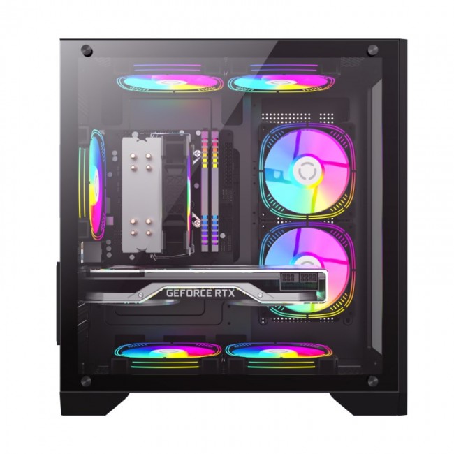 GameMax Infinity Mini BK Micro Tower Black