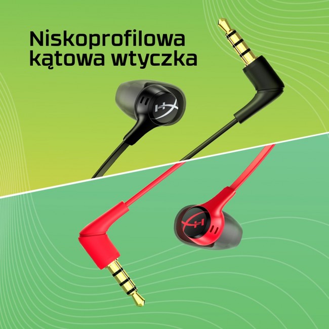 HyperX Cloud Earbuds II RED Gaming Earbuds with Mic