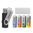 Intenso 5 x USB flash drive Office Line, 64 GB, USB-A, 3.2 Gen 1x1, assorted colors