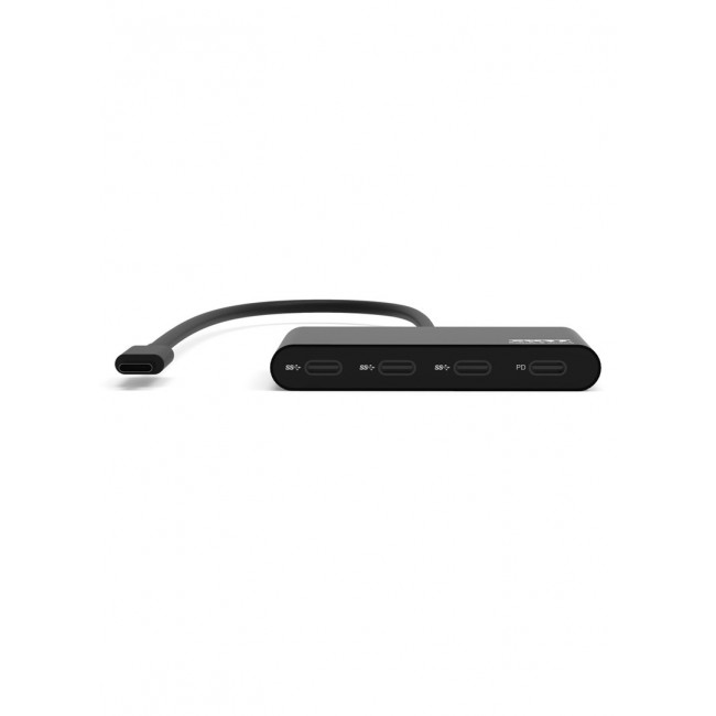 Port Designs 900147 interface hub USB Type-C 5000 Mbit/s Black