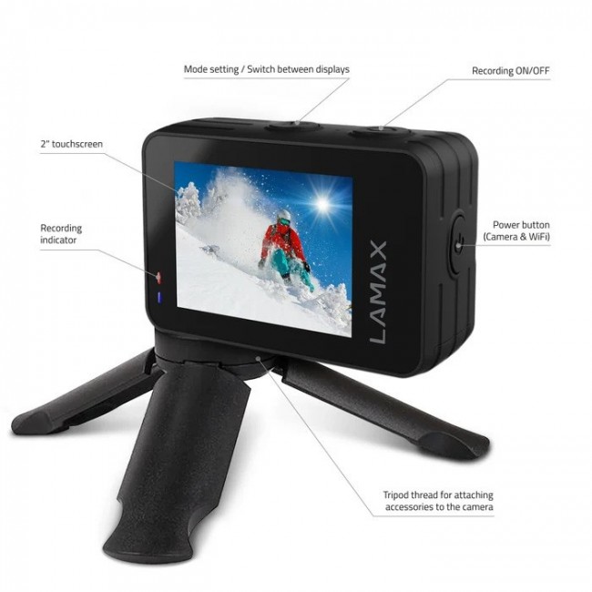 LAMAX W10.2 4K WiFi 20 MPx sports camera LAMAX W10.2 4K WiFi 20 MPx sports camera