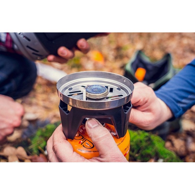 Camping stove pot + burner Camping stove pot + burner