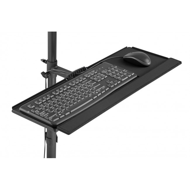 Digitus Mobile workstation with individual height adjustment Digitus Mobile workstation with individual height adjustment