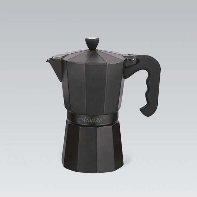 Maestro 6 cup coffee machine MR-1666-6-BLACK black Maestro 6 cup coffee machine MR-1666-6-BLACK black