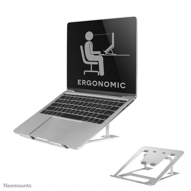 Neomounts NSLS085SILVER Laptop stand 10-17 Neomounts NSLS085SILVER Laptop stand 10-17