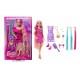 Barbie Fun & Fancy Hair Doll with Extra-Long Colorful Blonde Hair and Styling Accessories