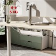 Maclean under-desk cable/extension organizer, max. load 5kg, white, MC-106 W Maclean under-desk cable/extension organizer, max. load 5kg, white, MC-106 W