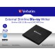 Verbatim External Slimline optical disc drive Blu-Ray RW Black Verbatim External Slimline optical disc drive Blu-Ray RW Black
