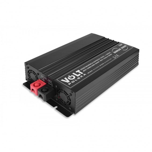 Inverter VOLT POLSKA Sinus 5000 12V / 230V 2500/5000W Inverter VOLT POLSKA Sinus 5000 12V / 230V 2500/5000W