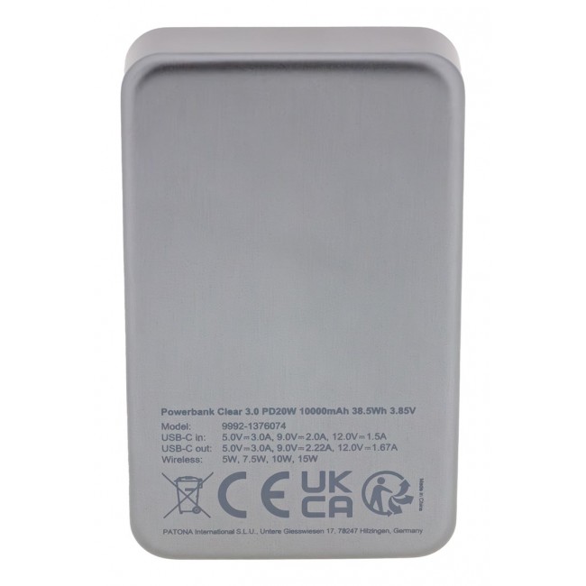 PATONA 9992 power bank Lithium Polymer (LiPo) 10000 mAh Black