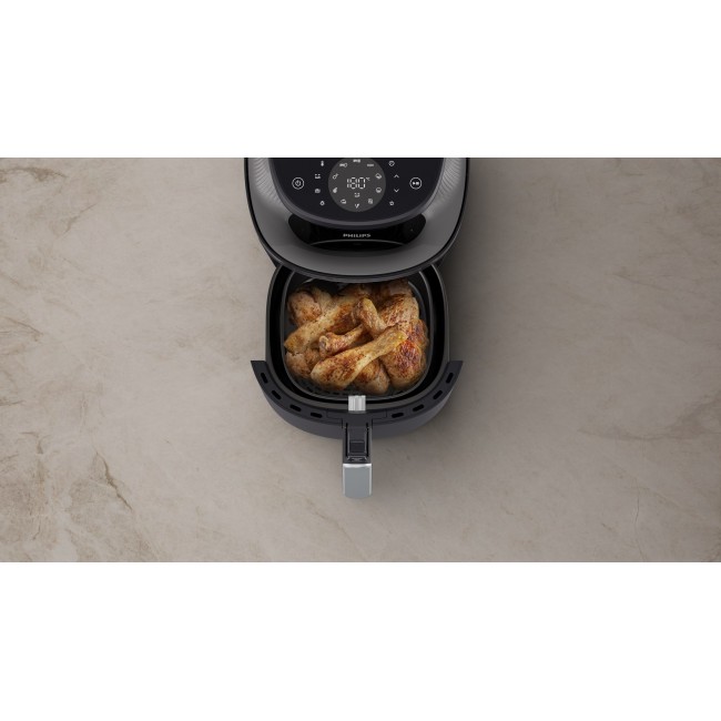 Philips 3000 series NA322/00 fryer Single 4.2 L Stand-alone 1400 W Hot air fryer Copper, Black
