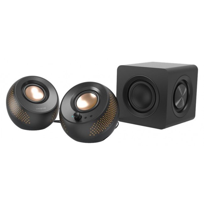 Creative Labs Creative Pebble X Plus speaker set 30 W Universal Black 2.1 channels Bluetooth Creative Labs Creative Pebble X Plus speaker set 30 W Universal Black 2.1 channels Bluetooth