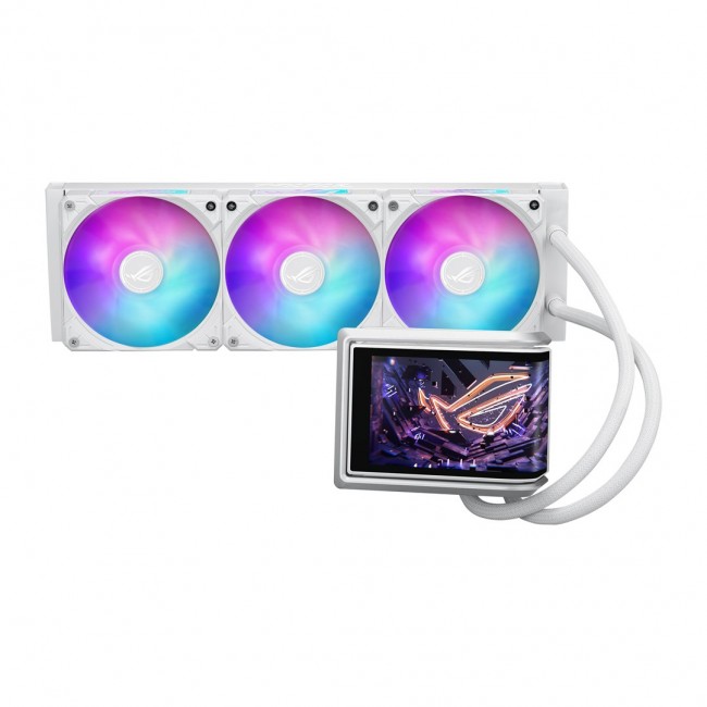 Asus ROG RYUO IV 360 ARGB Wht - all-in-one water cooling, 12 cm (white)