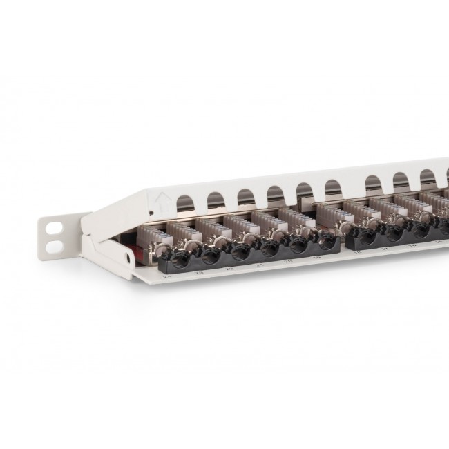 Digitus CAT 6A, Class EA High Density Patch Panel, shielded Digitus CAT 6A, Class EA High Density Patch Panel, shielded