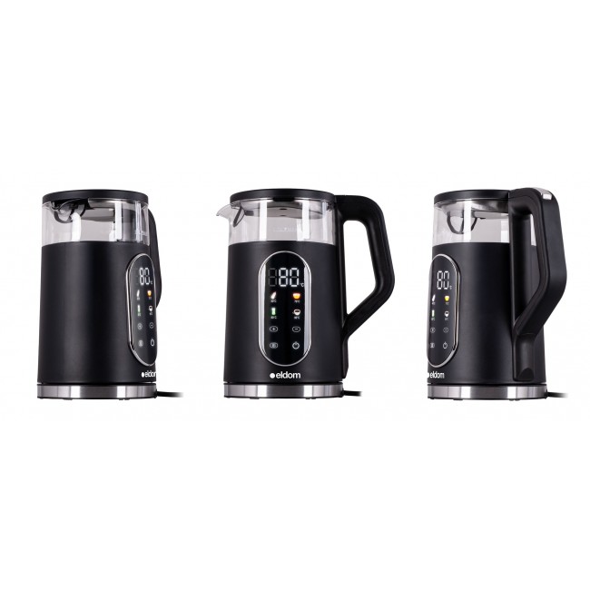 ELDOM CORDLESS KETTLE WITH TEMPERATURE CONTROL C560 NUVIA