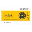 Reiner SCT timeCard Premium card MIFARE DESFire EV3 RFID tag Black, White, Yellow 50 pc(s)