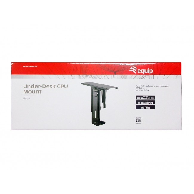 Equip CPU Under Desk Mount Bracket Equip CPU Under Desk Mount Bracket
