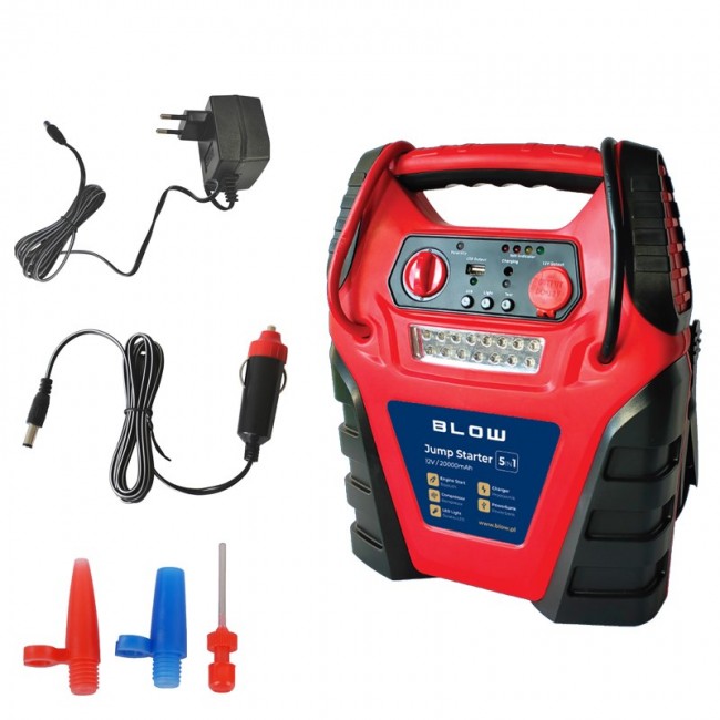Jump Starter compressor rectifier 5in1