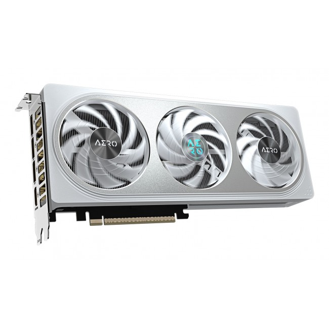 GIGABYTE GeForce RTX 5060 AERO OC 8G Graphics Card - 8GB GDDR7, 128bit, PCI-E 5.0, 2595 MHz Core Clock, 3 x DisplayPort, 1 x HDMI, GV-N5060AERO OC-8GD