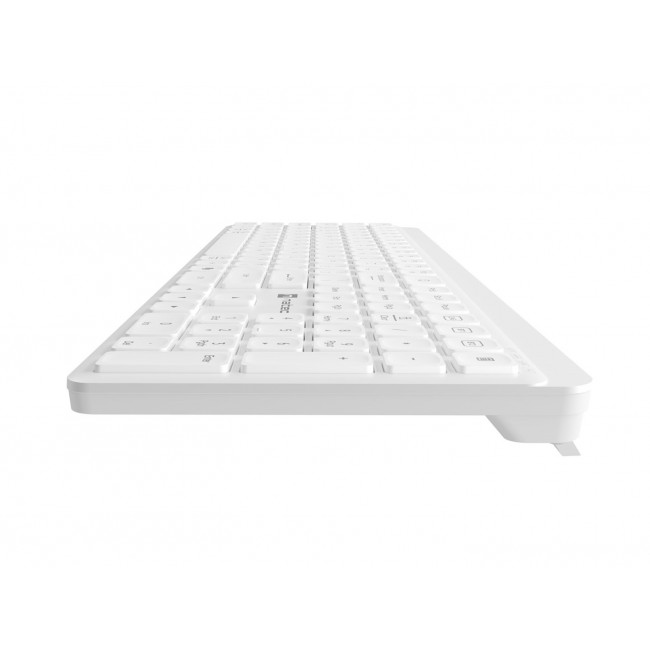 Natec Tang US wireless keyboard BT + 2.4 GHz quiet Slim white Natec Tang US wireless keyboard BT + 2.4 GHz quiet Slim white