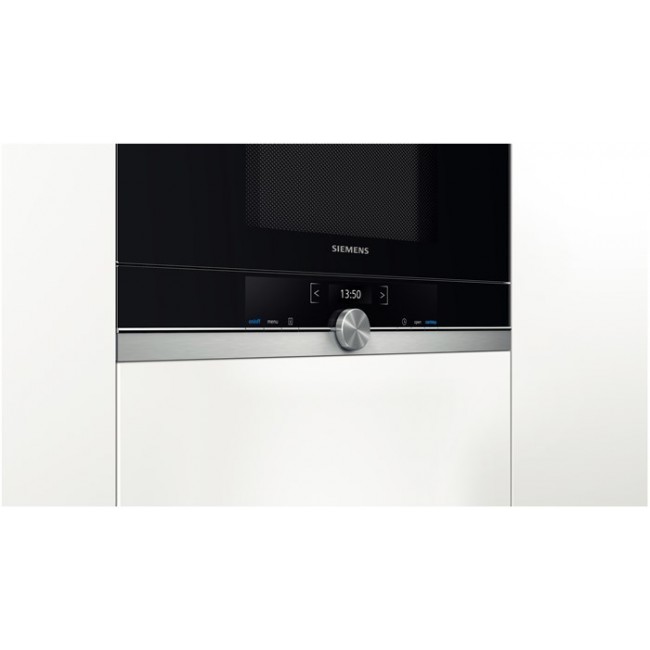 Siemens BF634LGS1 microwave Built-in 21 L 900 W Black, Stainless steel