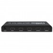 Qoltec 51798 Active HDMI Splitter 4 x HDMI 4K x 2K | 3.4Gb/s