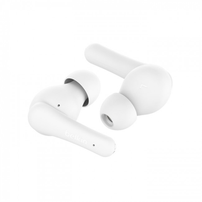 Belkin SoundForm Rhythm Headphones Wireless In-ear Calls/Music Micro-USB Bluetooth White Belkin SoundForm Rhythm Headphones Wireless In-ear Calls/Music Micro-USB Bluetooth White
