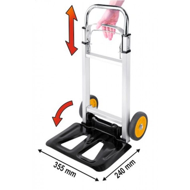 VOREL 78661 hand truck Aluminium, Steel VOREL 78661 hand truck Aluminium, Steel