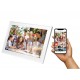 Denver PFF-1515W digital photo frame White 39.6 cm (15.6