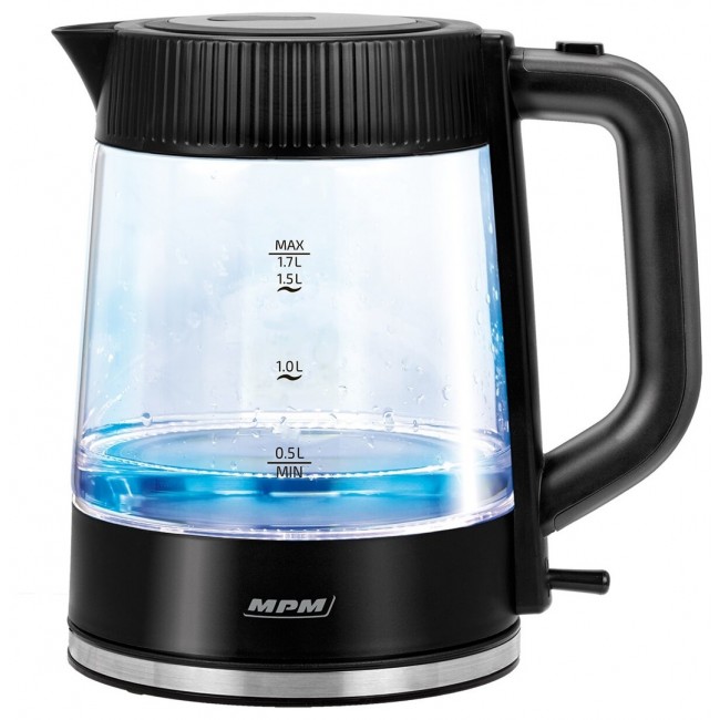 CORDLESS GLASS KETTLE MPM MCZ-117 CORDLESS GLASS KETTLE MPM MCZ-117