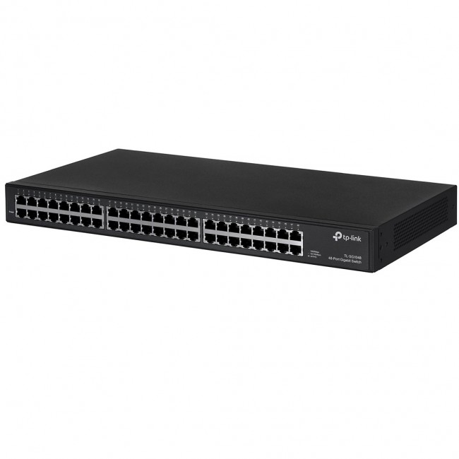 TP-Link TL-SG1048 Unmanaged Gigabit Ethernet (10/100/1000) 1U Black TP-Link TL-SG1048 Unmanaged Gigabit Ethernet (10/100/1000) 1U Black