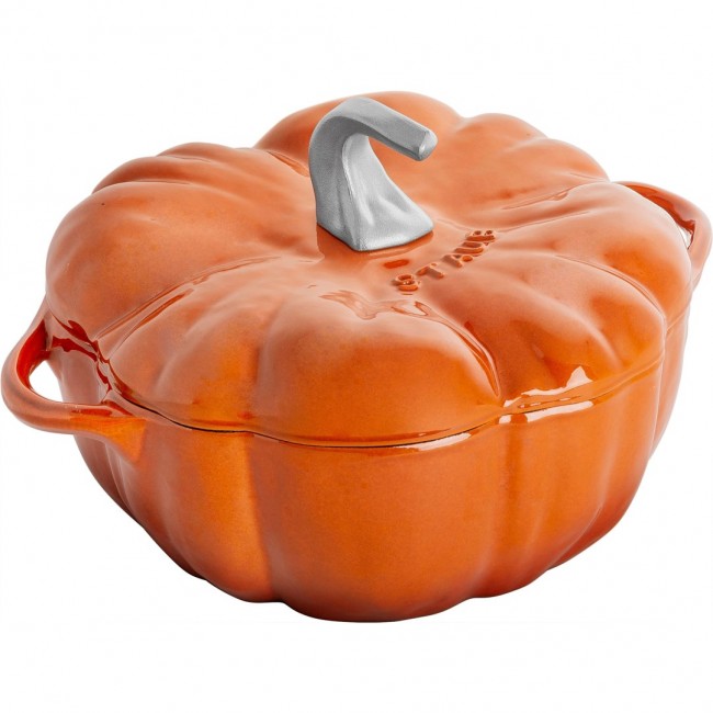 Staub Pumpkin Cast Iron Pot - Cinnamon, 3.45 ltr Staub Pumpkin Cast Iron Pot - Cinnamon, 3.45 ltr