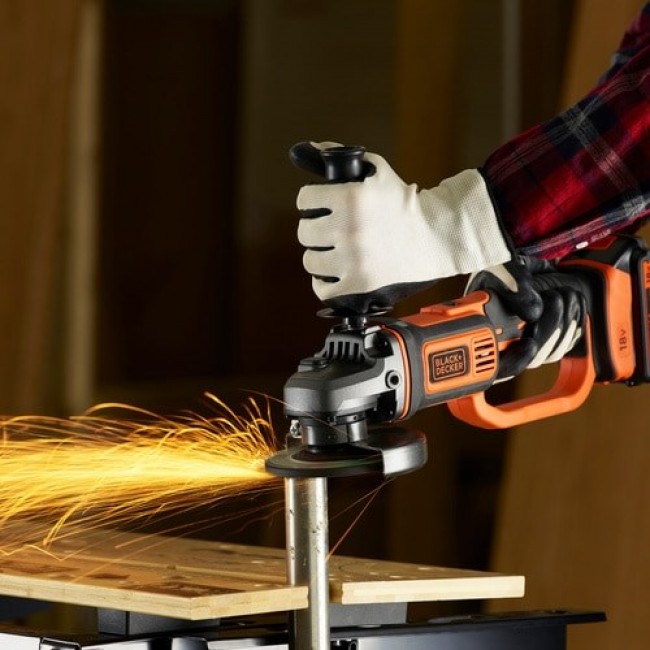 Black & Decker BCG720N angle grinder 12.5 cm 8600 RPM