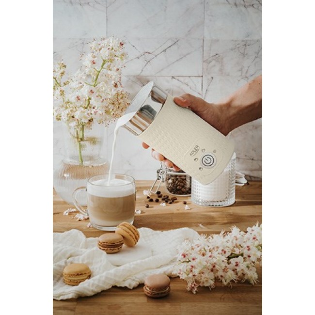 Adler AD 4495 milk frother/warmer Automatic milk frother/warmer Beige