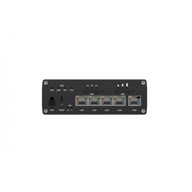 Teltonika RUTM54 wireless router Gigabit Ethernet Dual-band (2.4 GHz / 5 GHz) 5G Black Teltonika RUTM54 wireless router Gigabit Ethernet Dual-band (2.4 GHz / 5 GHz) 5G Black