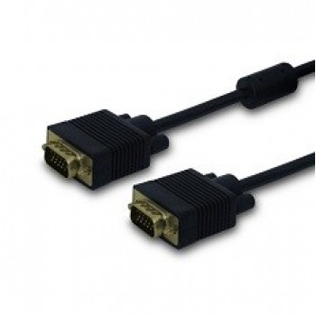 Savio Cl-202 VGA cable 1.8 m VGA (D-Sub) Black