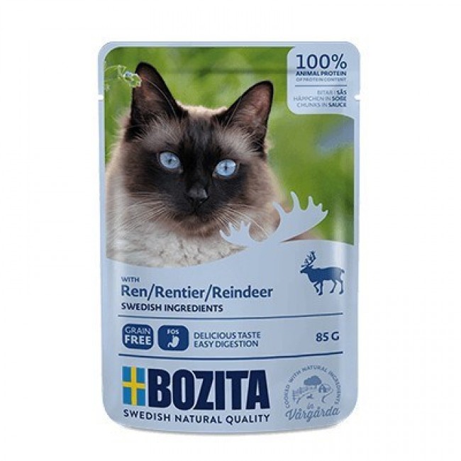 Bozita Pouch HiS Reindeer 85g