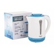 Adler AD 1244 electric kettle 2.5 L 2200 W white and blue Adler AD 1244 electric kettle 2.5 L 2200 W white and blue
