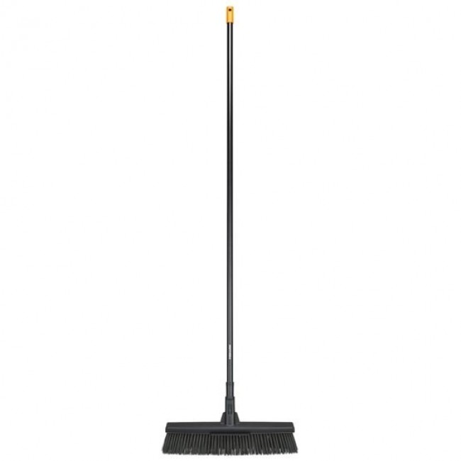 Fiskars 1025926 broom Indoor Soft / Hard bristle Aluminium Black