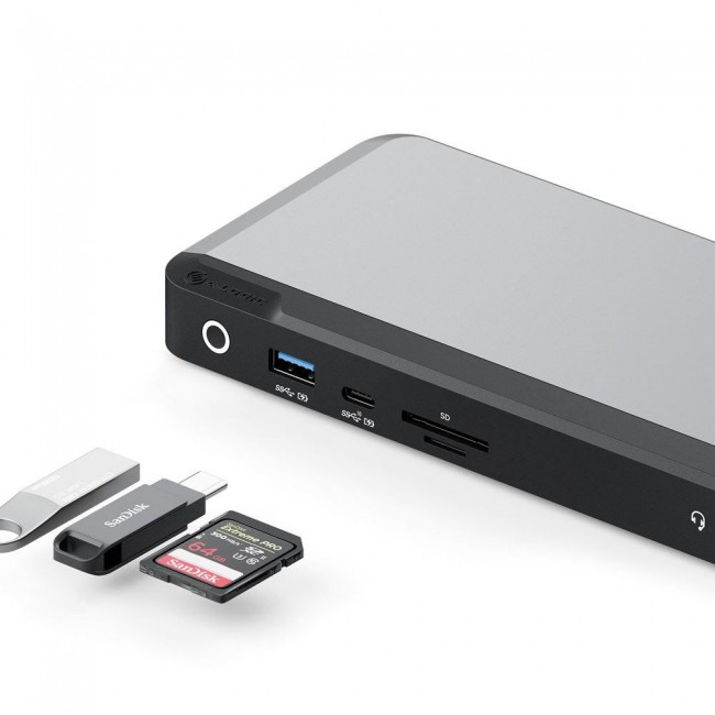 ALOGIC DX3 Triple 4K Display Universal Docking Station with 100W Power Delivery ALOGIC DX3 Triple 4K Display Universal Docking Station with 100W Power Delivery