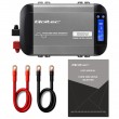 Qoltec Przetwornica napięcia Pure Sine Wave | 12V na 230V | 500/1000W | LCD | USB | USB-C | Kompatibilno z LiFePo4 GEL AGM