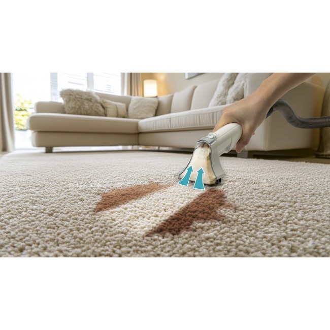 ProfiCare PC-PTR 3153 carpet cleaning machine Handheld Black, White ProfiCare PC-PTR 3153 carpet cleaning machine Handheld Black, White