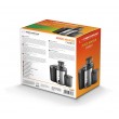 Esperanza EKJ002 juice maker Black,Stainless steel 500 W