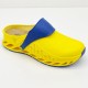 Scholl Evoflex - unisex clogs yellow, size 37