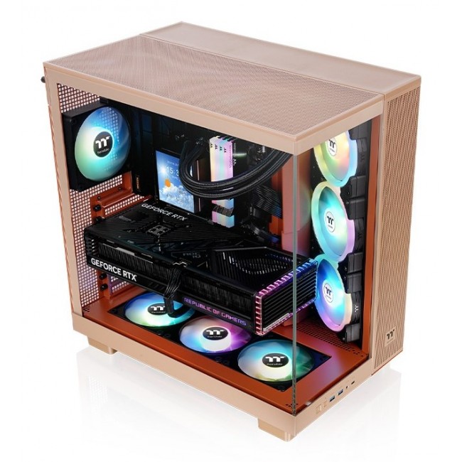 Thermaltake View 380 XL TG ARGB Midi Tower Sand Thermaltake View 380 XL TG ARGB Midi Tower Sand