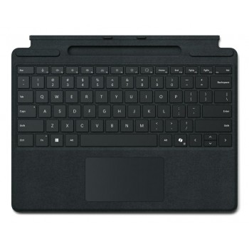 Microsoft Surface Pro Keyboard with pen storage for Business QWERTZ German Microsoft Cover port Black