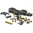 DEWALT. 18V COMBO KIT DCK853P4T (DCD996 + DCF887 + DCS565 + DCS367 + DCS356 + DCH273 + DCG405 + DCL050) 4x5.0Ah 4x TSTAK TROLLEY